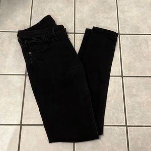 EUC black legging midrise jeans